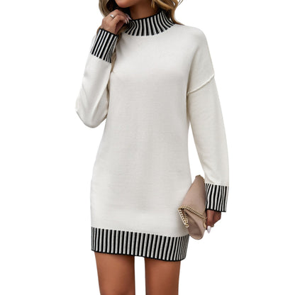 Anna-Kaci Women's Sweater Dress with Cozy Fit and Stylish Design