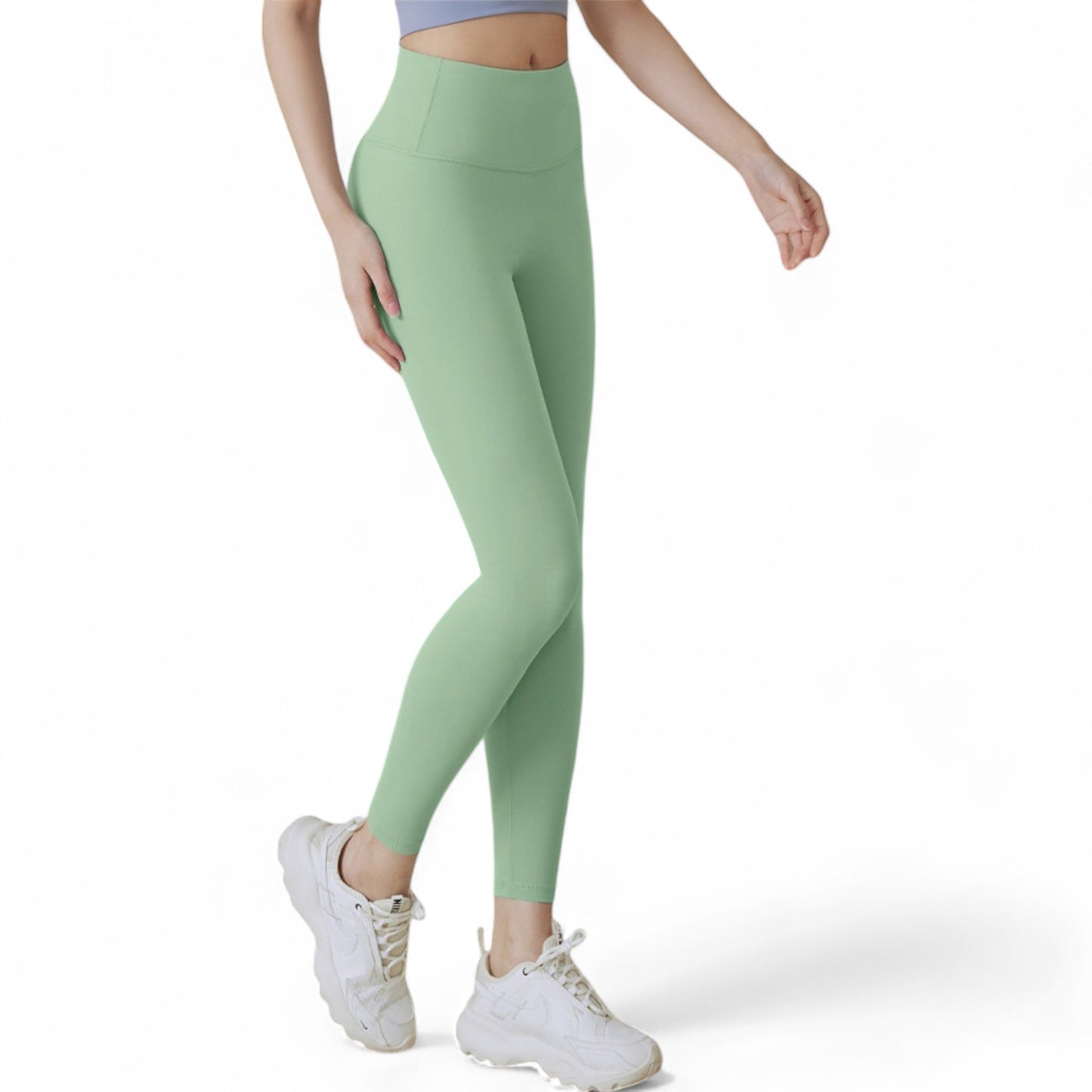 Anna-Kaci Women's High Waist Full-Length Workout Leggings