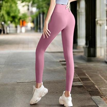 Anna-Kaci Women's High Waist Compression Leggings with Full Coverage