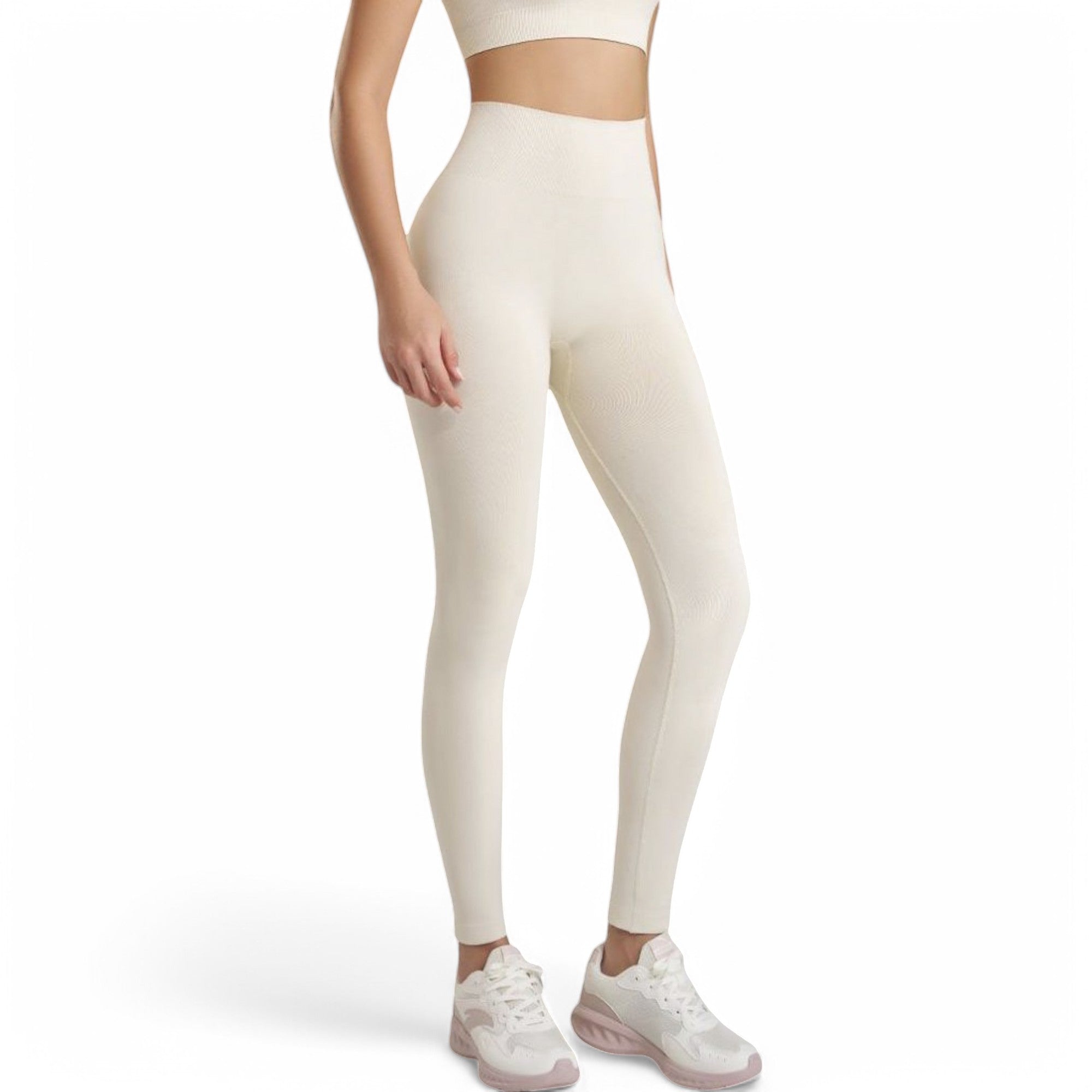 Anna-Kaci Women's Seamless High Waist Compression Leggings