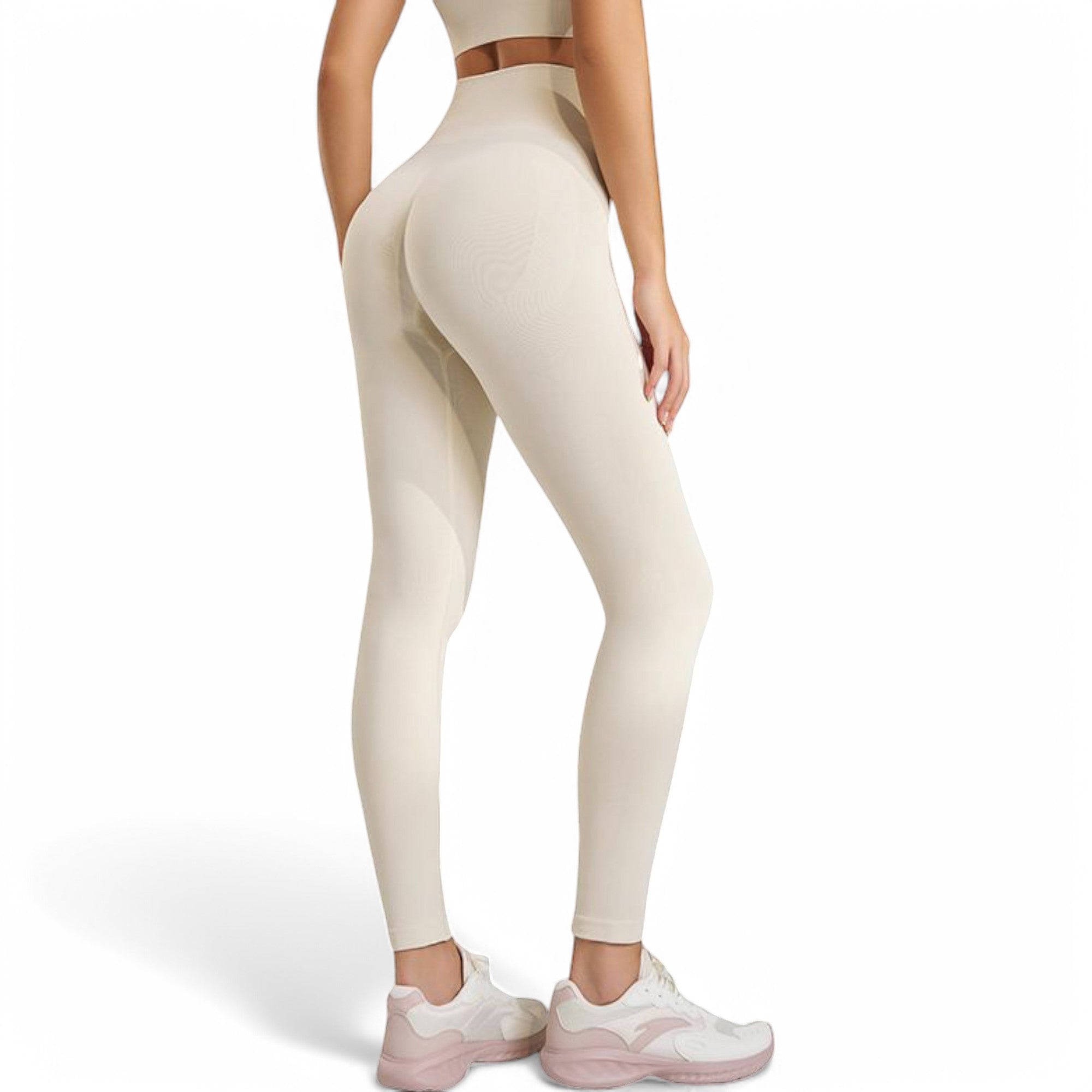 Anna-Kaci Women's Seamless High Waist Compression Leggings