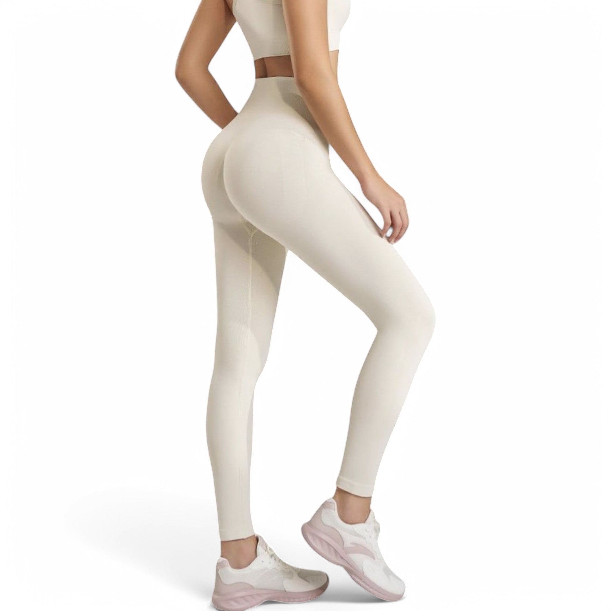 Anna-Kaci Women's Seamless High Waist Compression Leggings