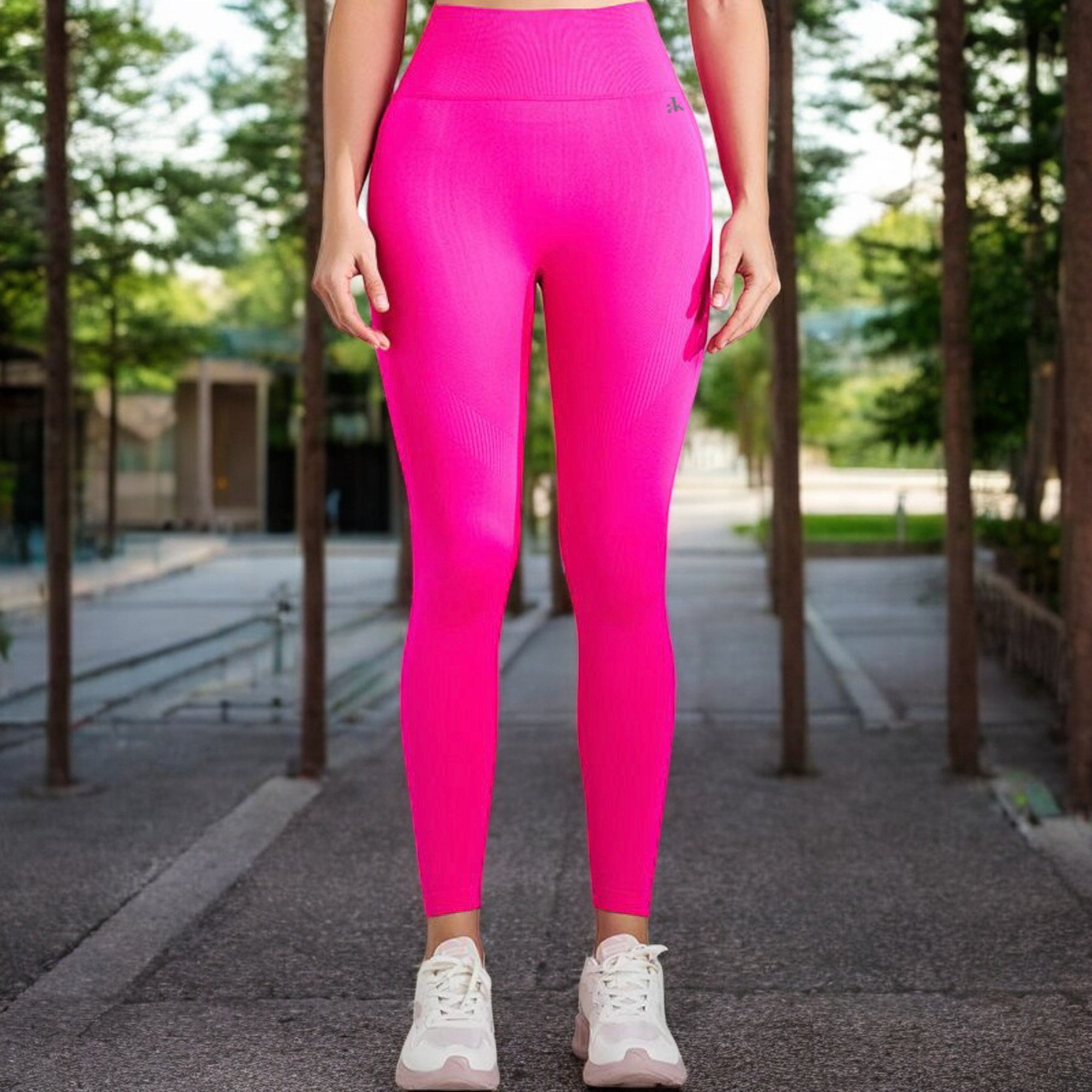Anna-Kaci Women's High Waist Ribbed Seamless Leggings with Sculpting Fit