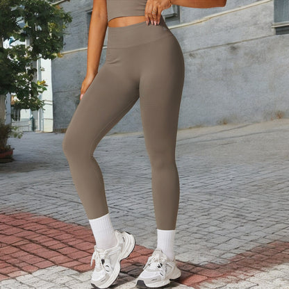 Anna-Kaci Women's High-Waist Seamless Full-Length Leggings