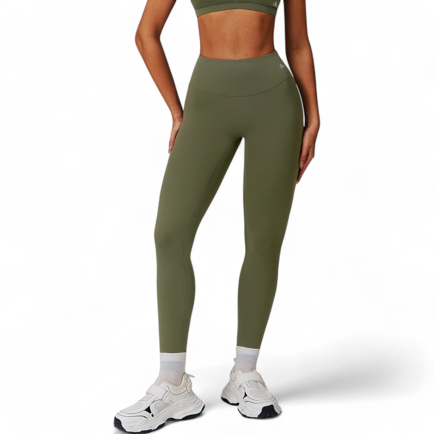 Anna-Kaci Women's High Waist Seamless Leggings with Full-Length Design