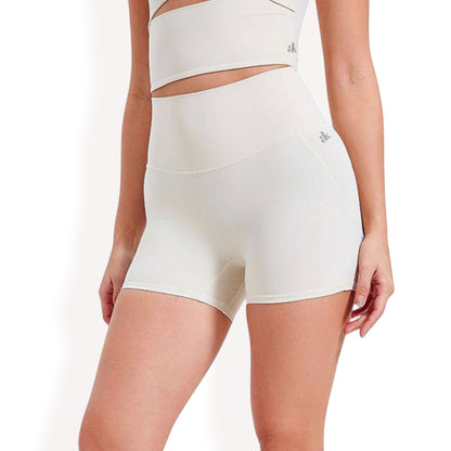Anna-Kaci Women's High-Waisted Active Biker Shorts with Seamless Design