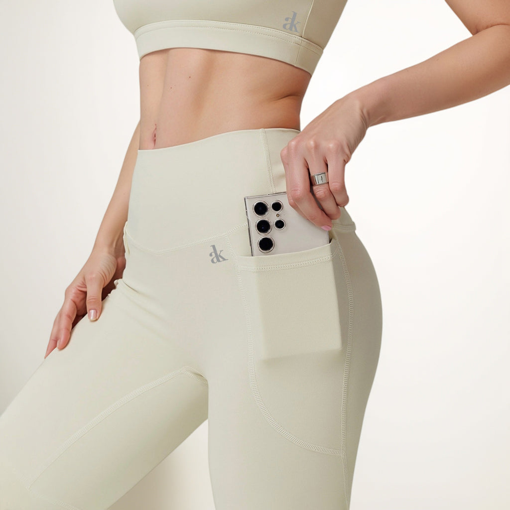 Anna-Kaci Active Women's High Waist Full-Length Seamless Leggings with Ultra-Stretchy Fabric