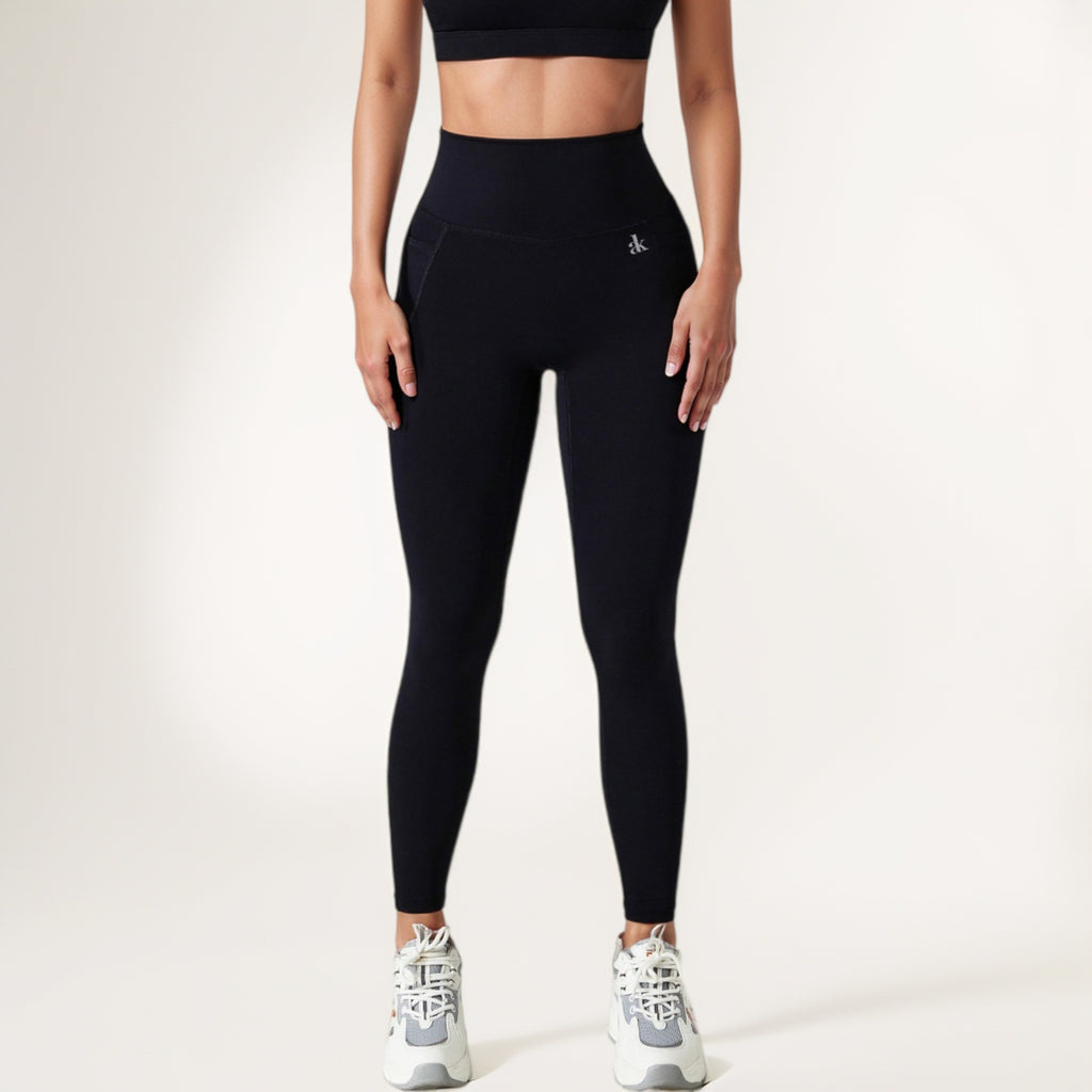 Anna-Kaci Active Women's High Waist Full-Length Seamless Leggings with Ultra-Stretchy Fabric