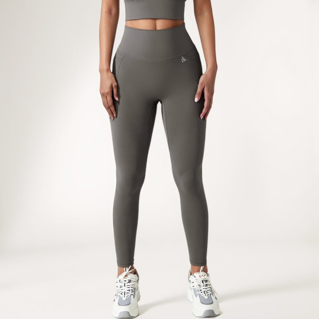 Anna-Kaci Active Women's High Waist Full-Length Seamless Leggings with Ultra-Stretchy Fabric