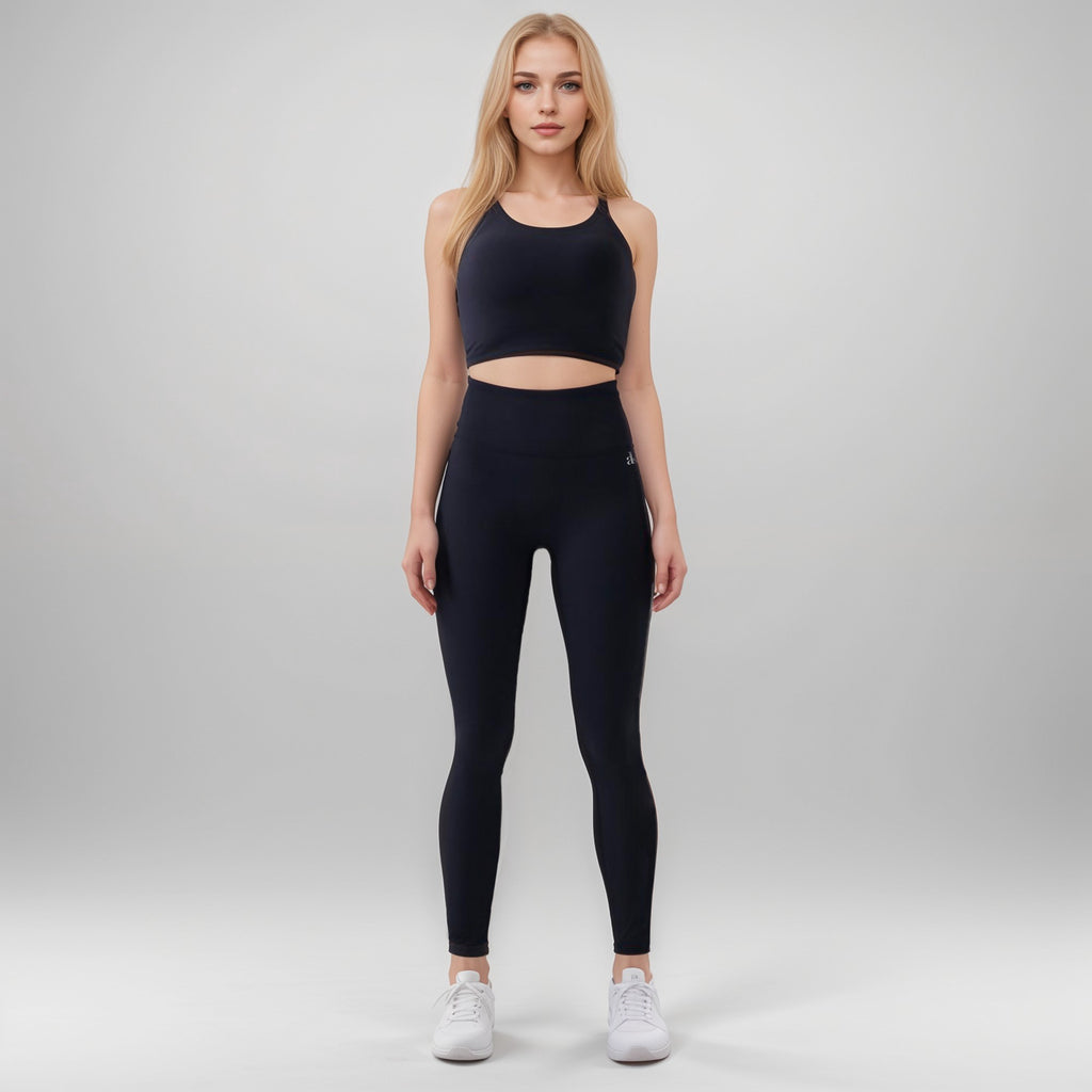 Anna-Kaci Active Women's High Waist Seamless Leggings with Full-Length Ankle Fit