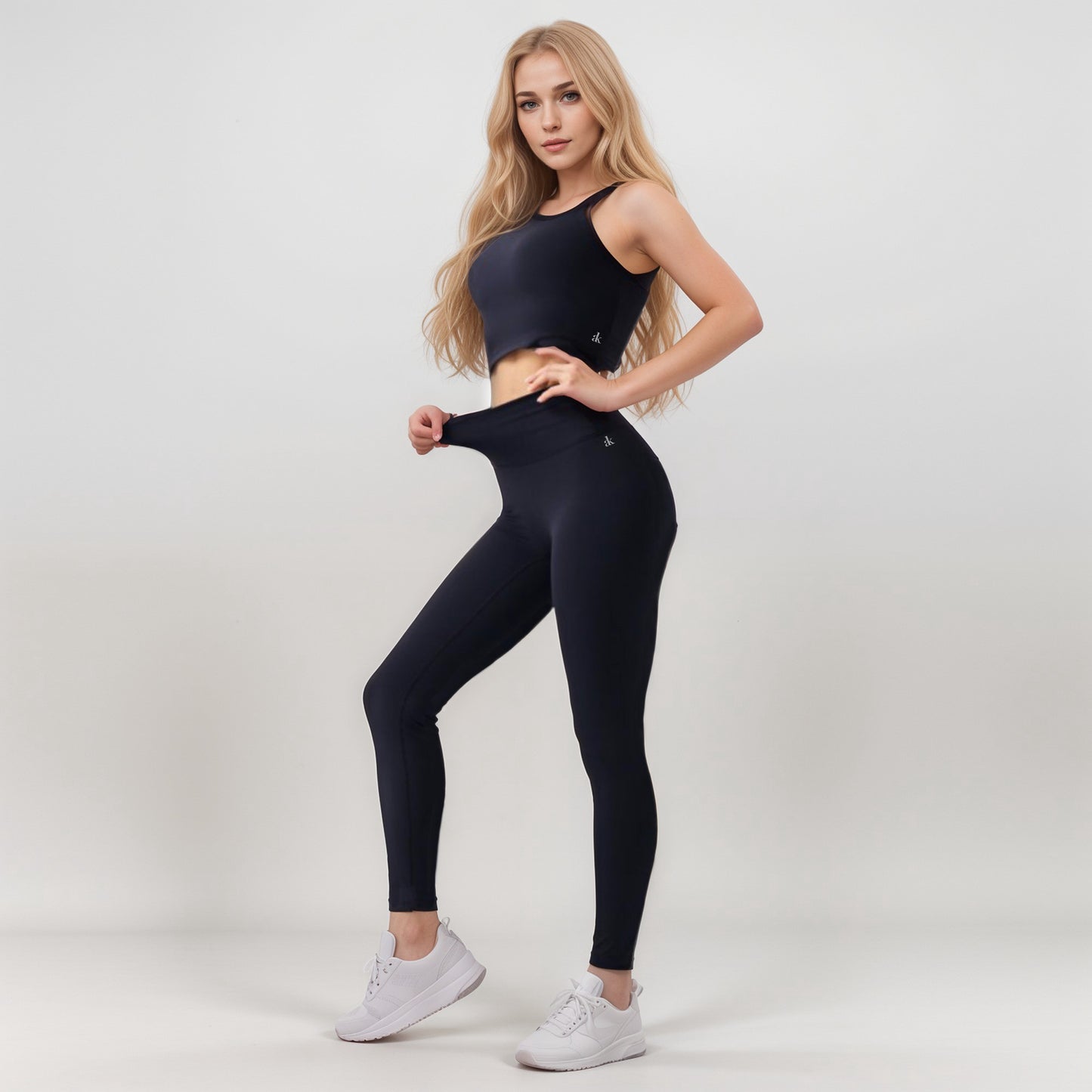 Anna-Kaci Active Women's High Waist Seamless Leggings with Full-Length Ankle Fit