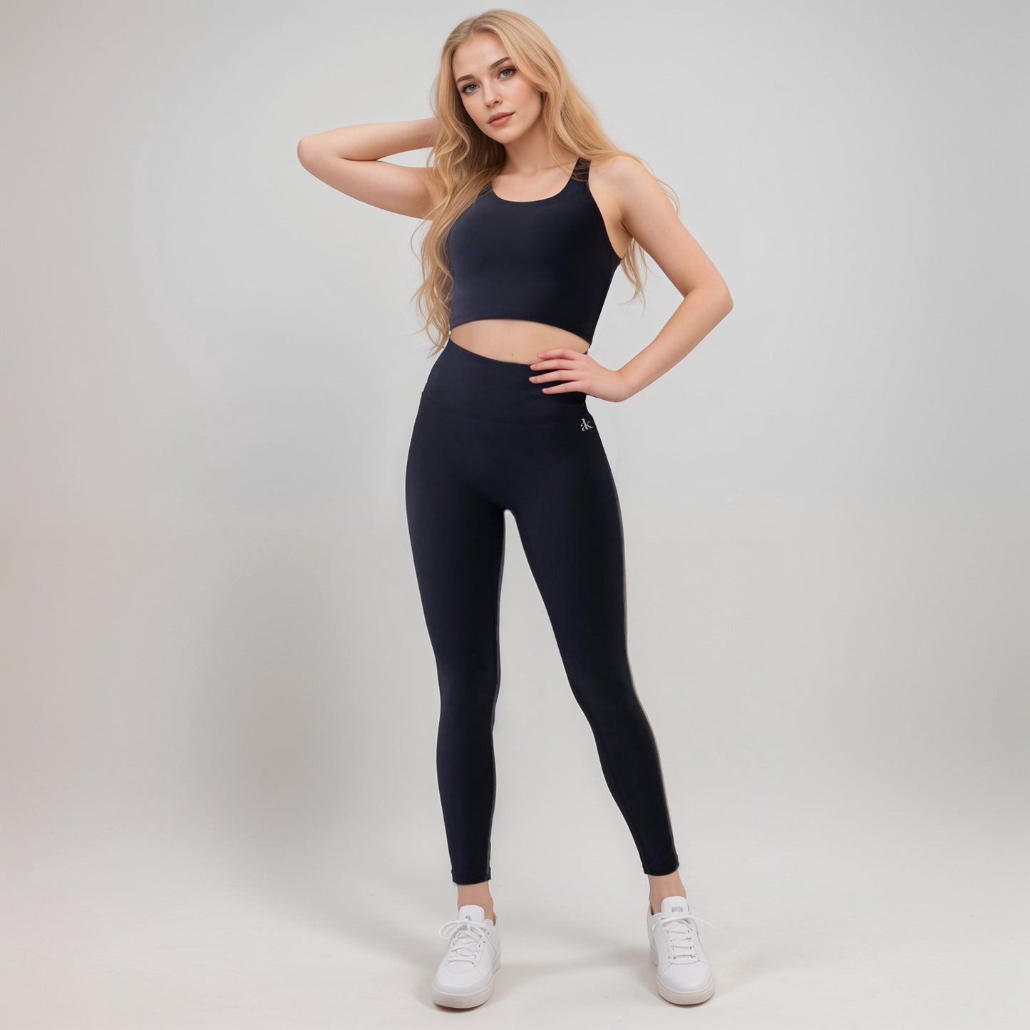 Anna-Kaci Active Women's High Waist Seamless Leggings with Full-Length Ankle Fit