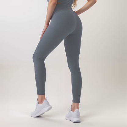 Anna-Kaci Active Women's High Waist Seamless Leggings with Full-Length Ankle Fit