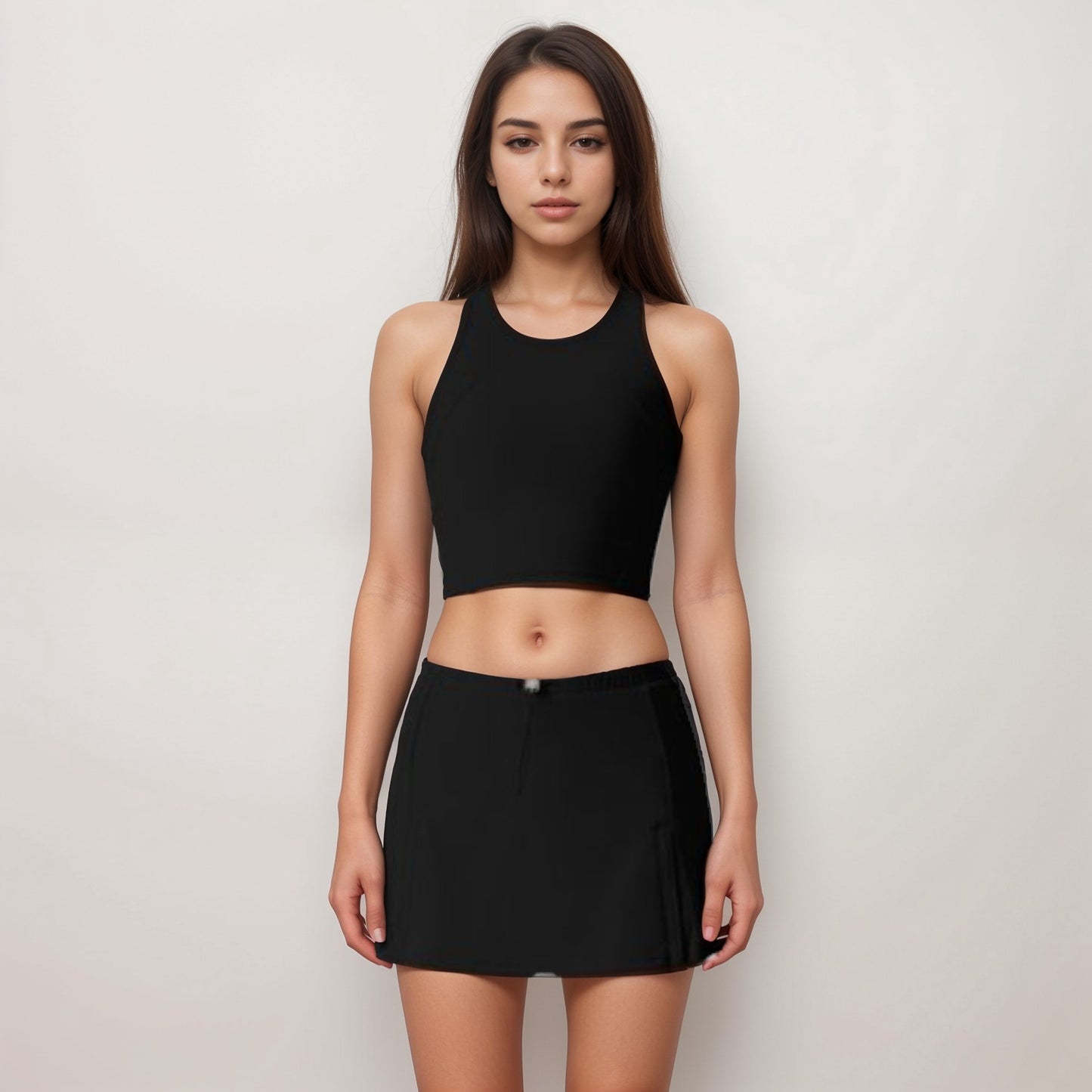 Anna-Kaci Active Women's Athletic Skort with Side Pocket and Built-In Shorts