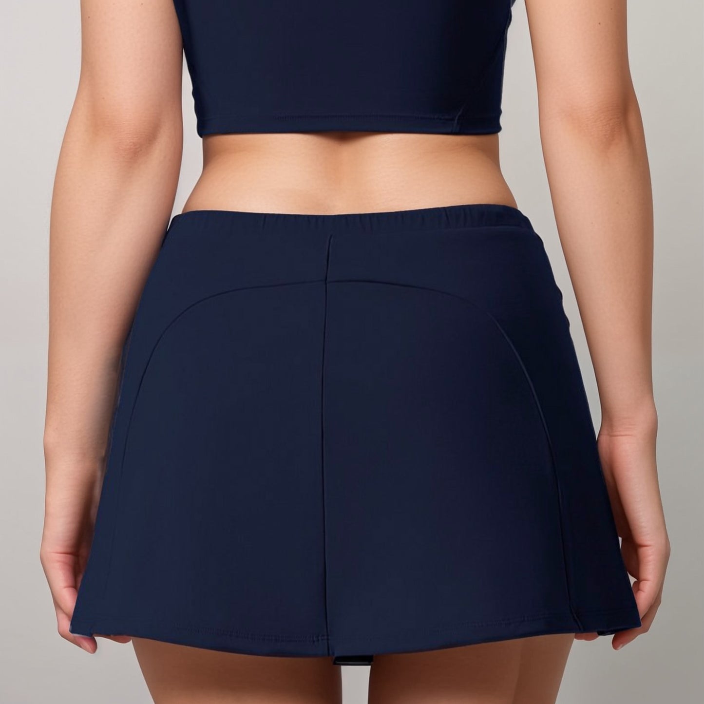 Anna-Kaci Active Women's Athletic Skort with Side Pocket and Built-In Shorts