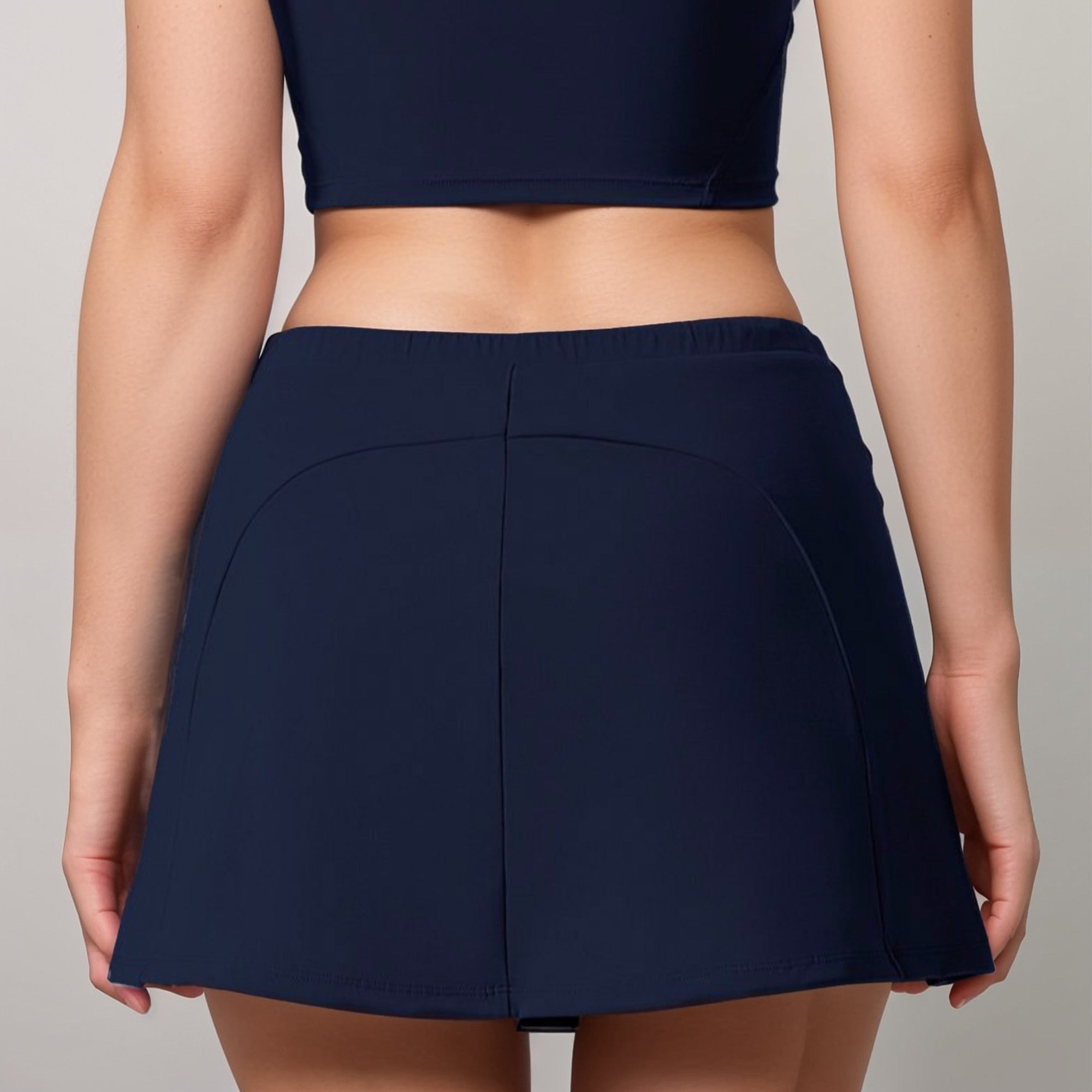 Anna-Kaci Active Women's Athletic Skort with Side Pocket and Built-In Shorts