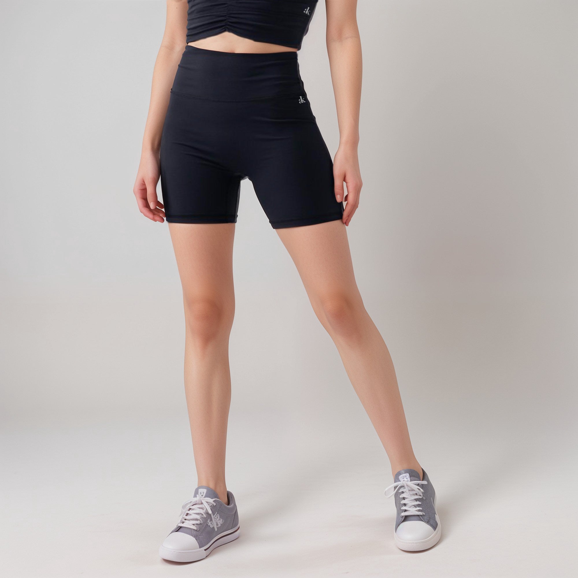 Anna-Kaci Active Women's High Waist Biker Shorts with Seamless Design