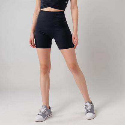 Anna-Kaci Active Women's High Waist Biker Shorts with Seamless Design