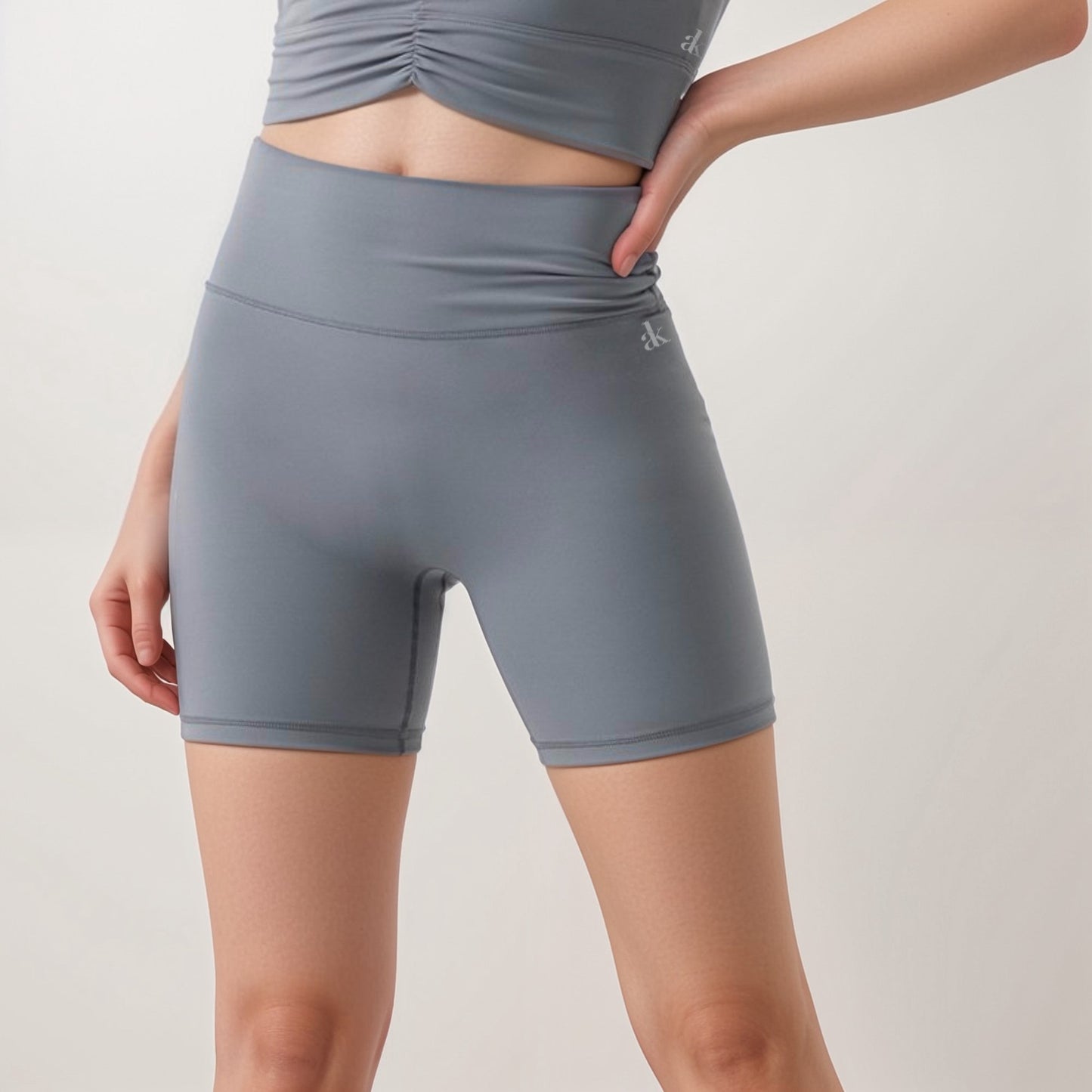 Anna-Kaci Active Women's High Waist Biker Shorts with Seamless Design