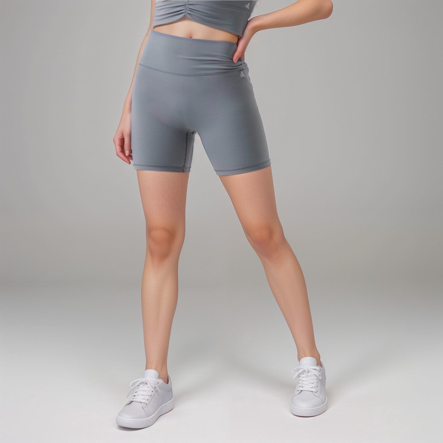 Anna-Kaci Active Women's High Waist Biker Shorts with Seamless Design