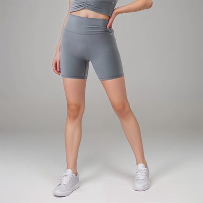 Anna-Kaci Active Women's High Waist Biker Shorts with Seamless Design