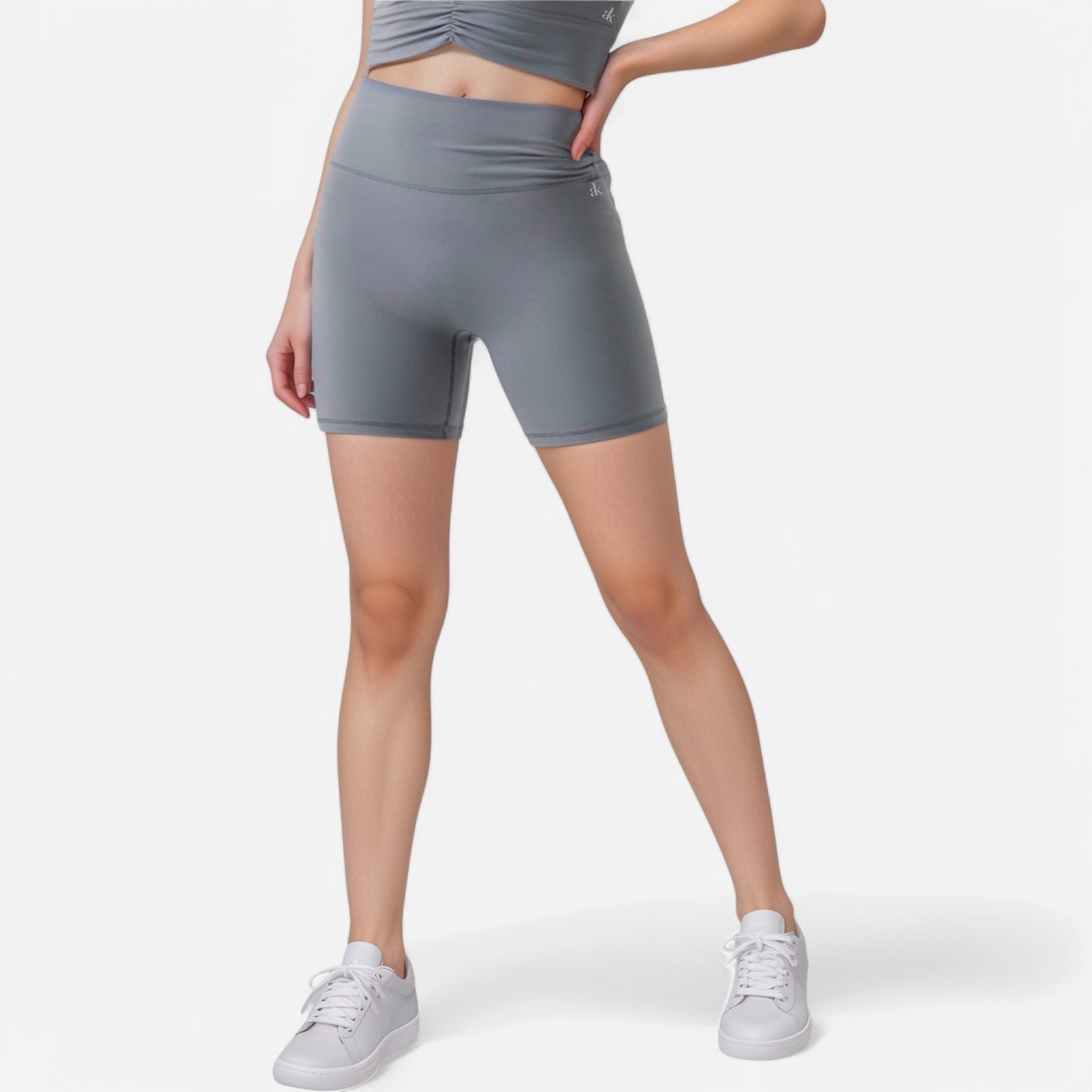 Anna-Kaci Active Women's High Waist Biker Shorts with Seamless Design