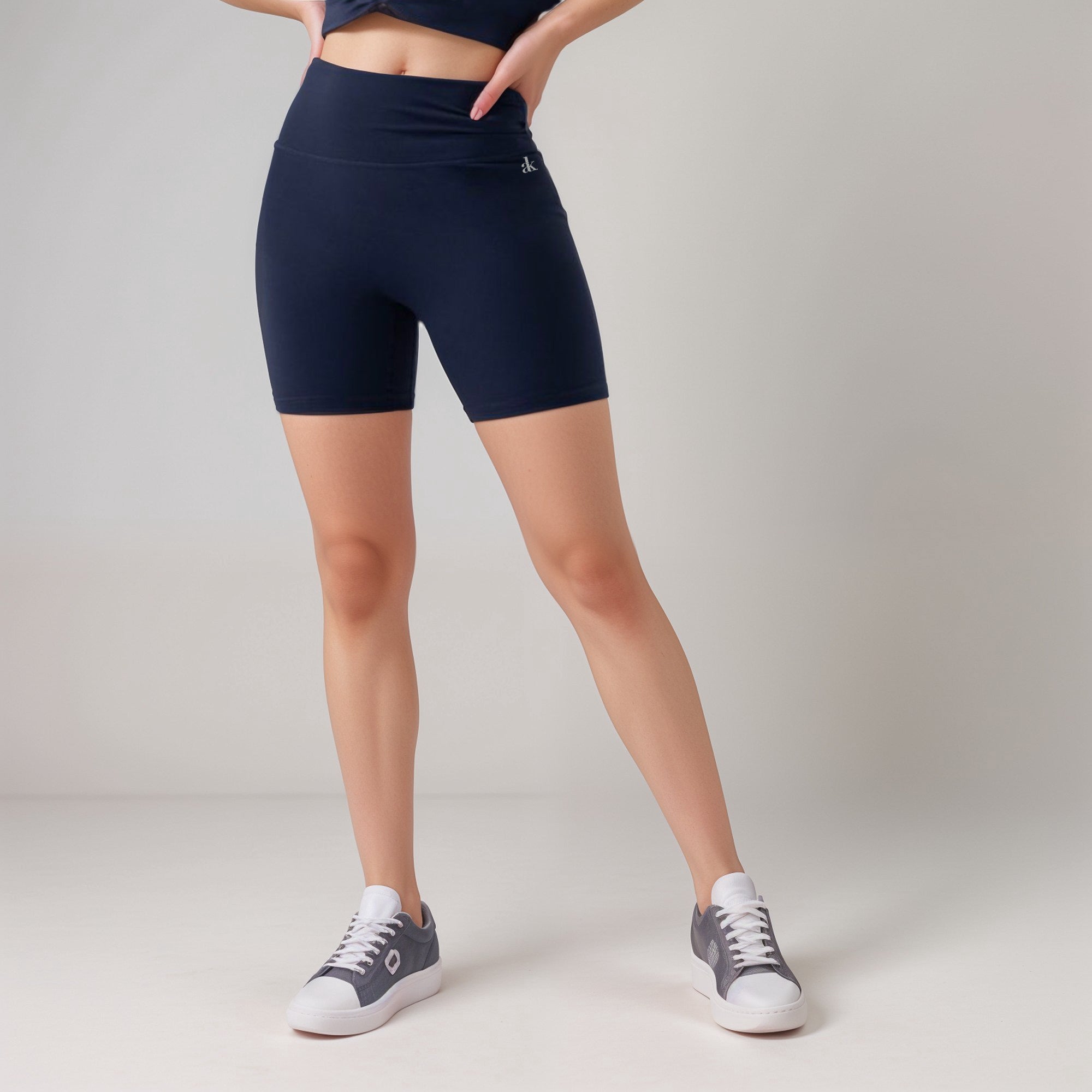 Anna-Kaci Active Women's High Waist Biker Shorts with Seamless Design