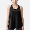 Anna-Kaci Women's Lightweight Racerback Tank Top with Textured Stripe Pattern
