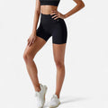 Anna-Kaci Active Women's High Waist Biker Shorts with Seamless Waistband and Compression Fit