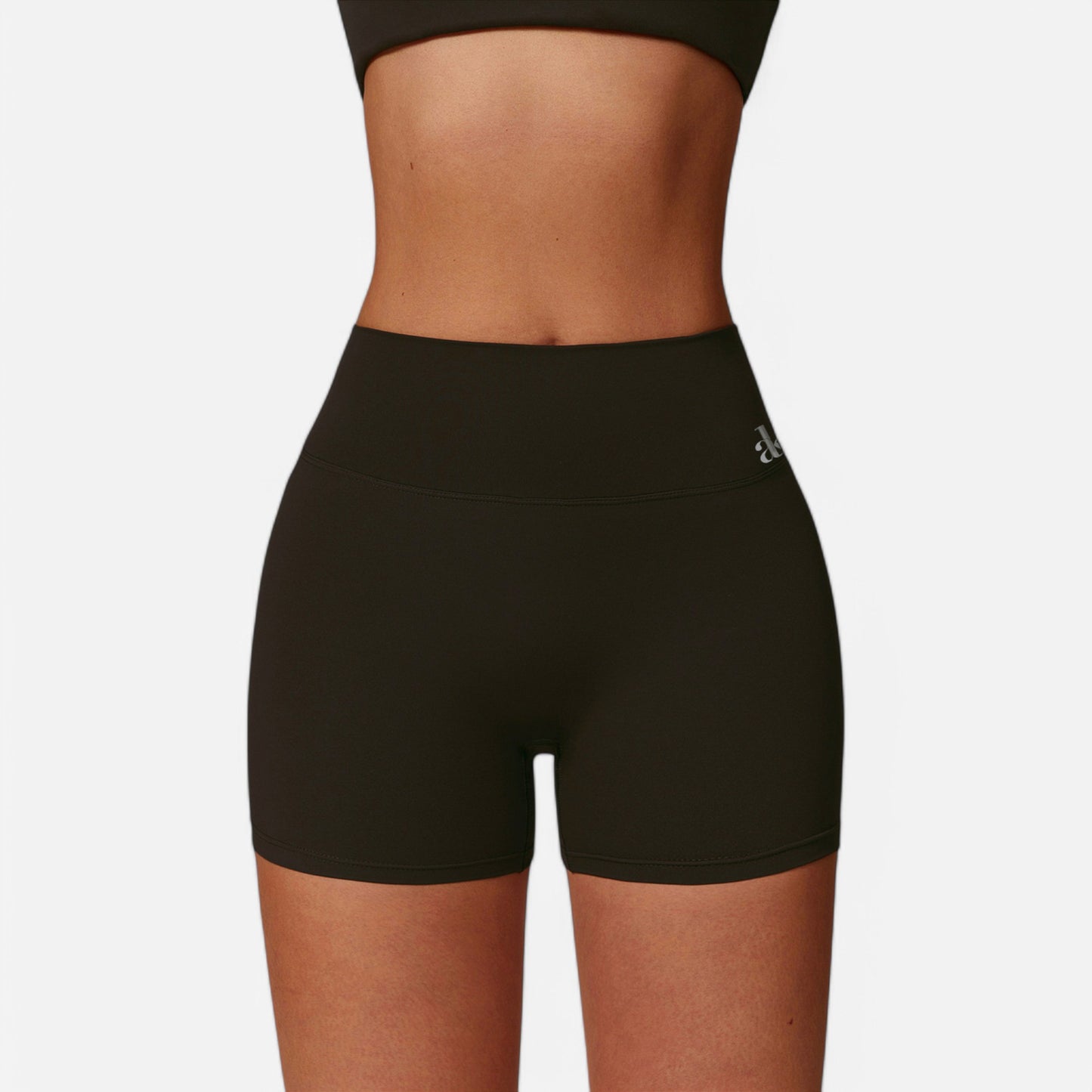 Anna-Kaci Women's High Waist Ruched Seamless Shorts with Stretch Fabric