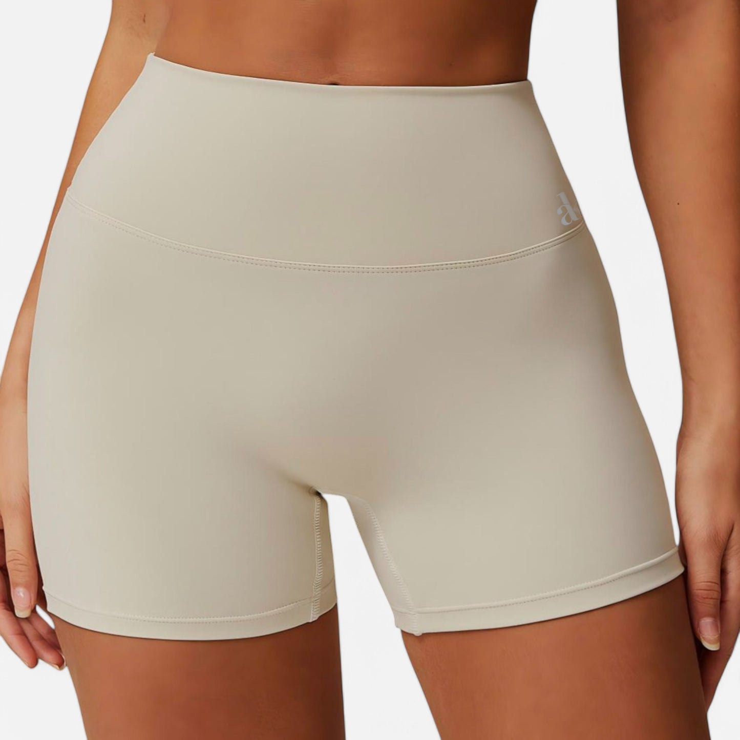 Anna-Kaci Women's High Waist Ruched Seamless Shorts with Stretch Fabric