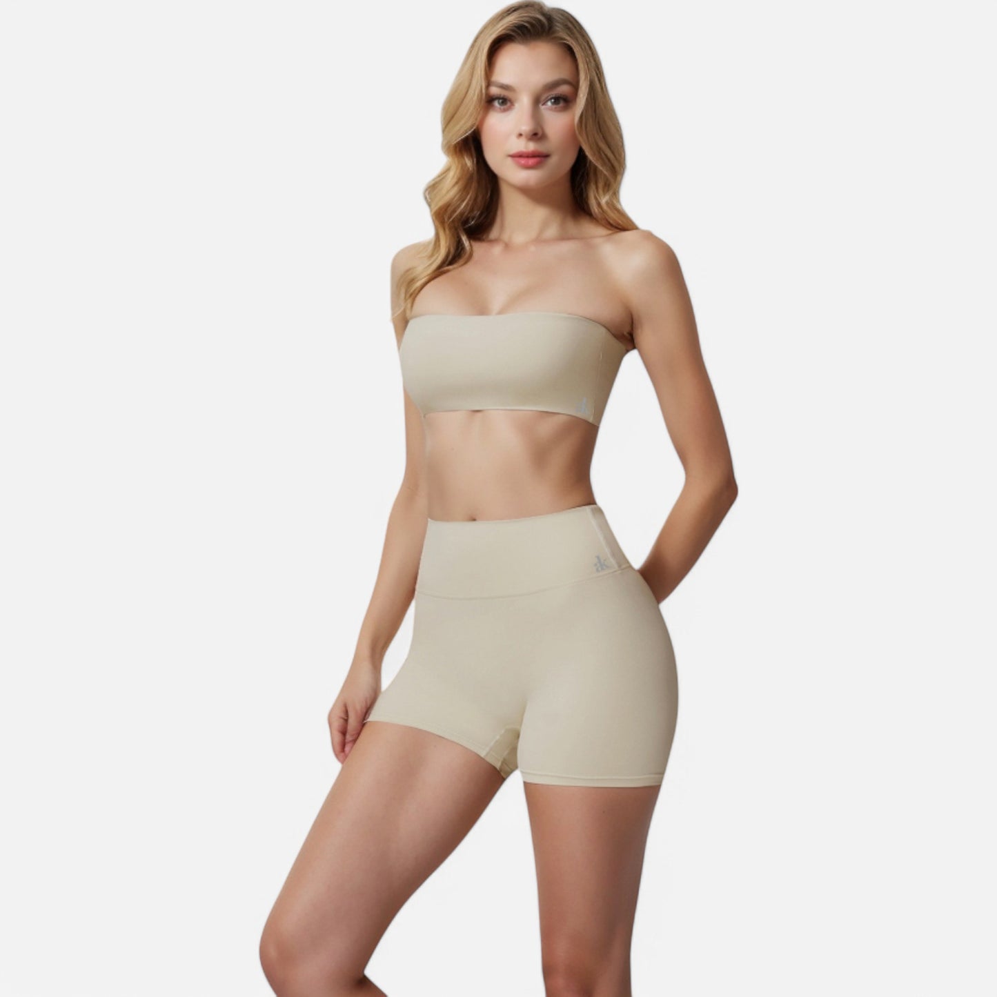 Anna-Kaci Women's High Waist Ruched Seamless Shorts with Stretch Fabric