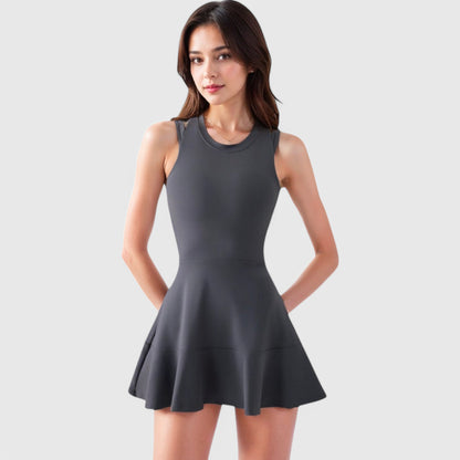 Anna-Kaci Women's Racerback Flowy Athletic Dress