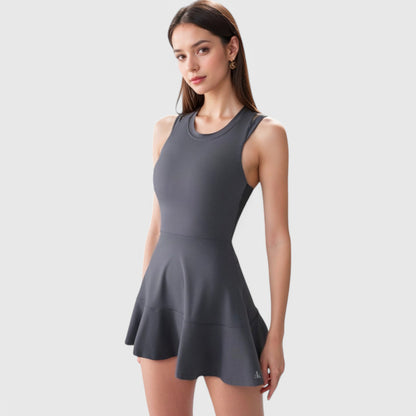 Anna-Kaci Women's Racerback Flowy Athletic Dress
