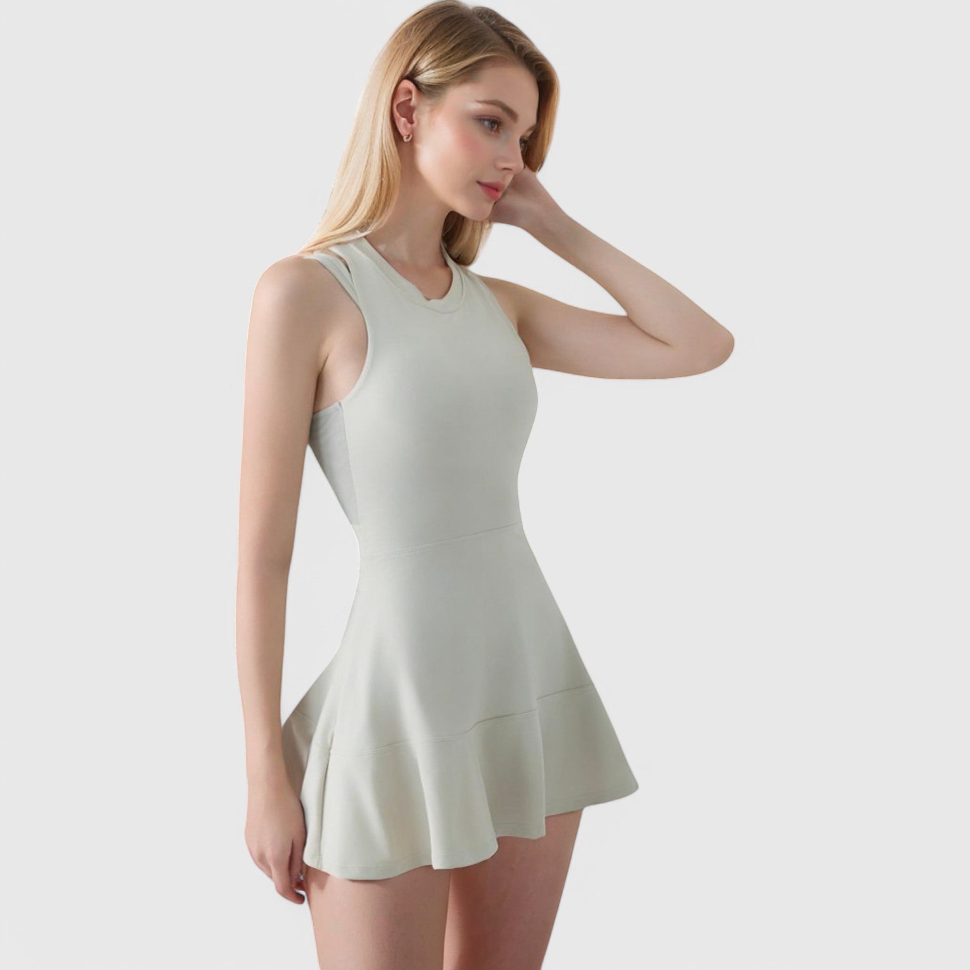 Anna-Kaci Women's Racerback Flowy Athletic Dress