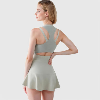 Anna-Kaci Women's Racerback Flowy Athletic Dress