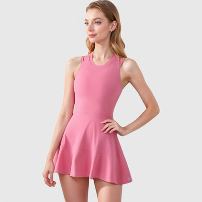 Anna-Kaci Women's Racerback Flowy Athletic Dress