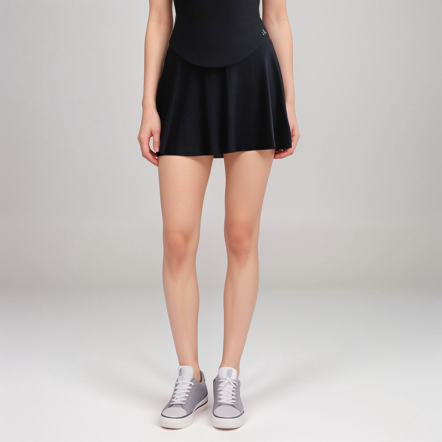 Anna-Kaci Active Women's Flowy Active Skirt with Smooth High Waistband and Lightweight Stretch Fabric