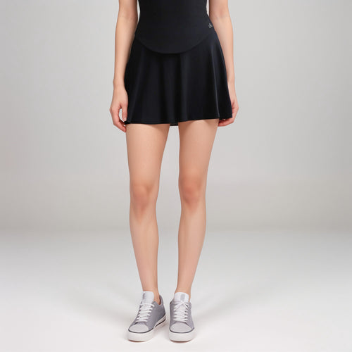Anna-Kaci Active Women's Flowy Active Skirt with Smooth High Waistband and Lightweight Stretch Fabric