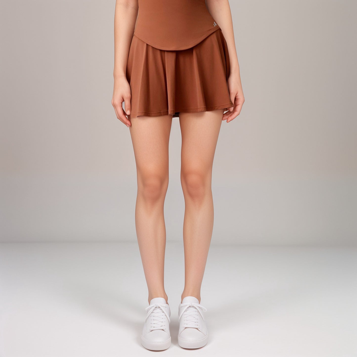Anna-Kaci Active Women's Flowy Active Skirt with Smooth High Waistband and Lightweight Stretch Fabric