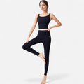 Anna-Kaci Women's Seamless Full-Length Leggings with High Waistband for Streamlined Comfort and Everyday Stretch Fit