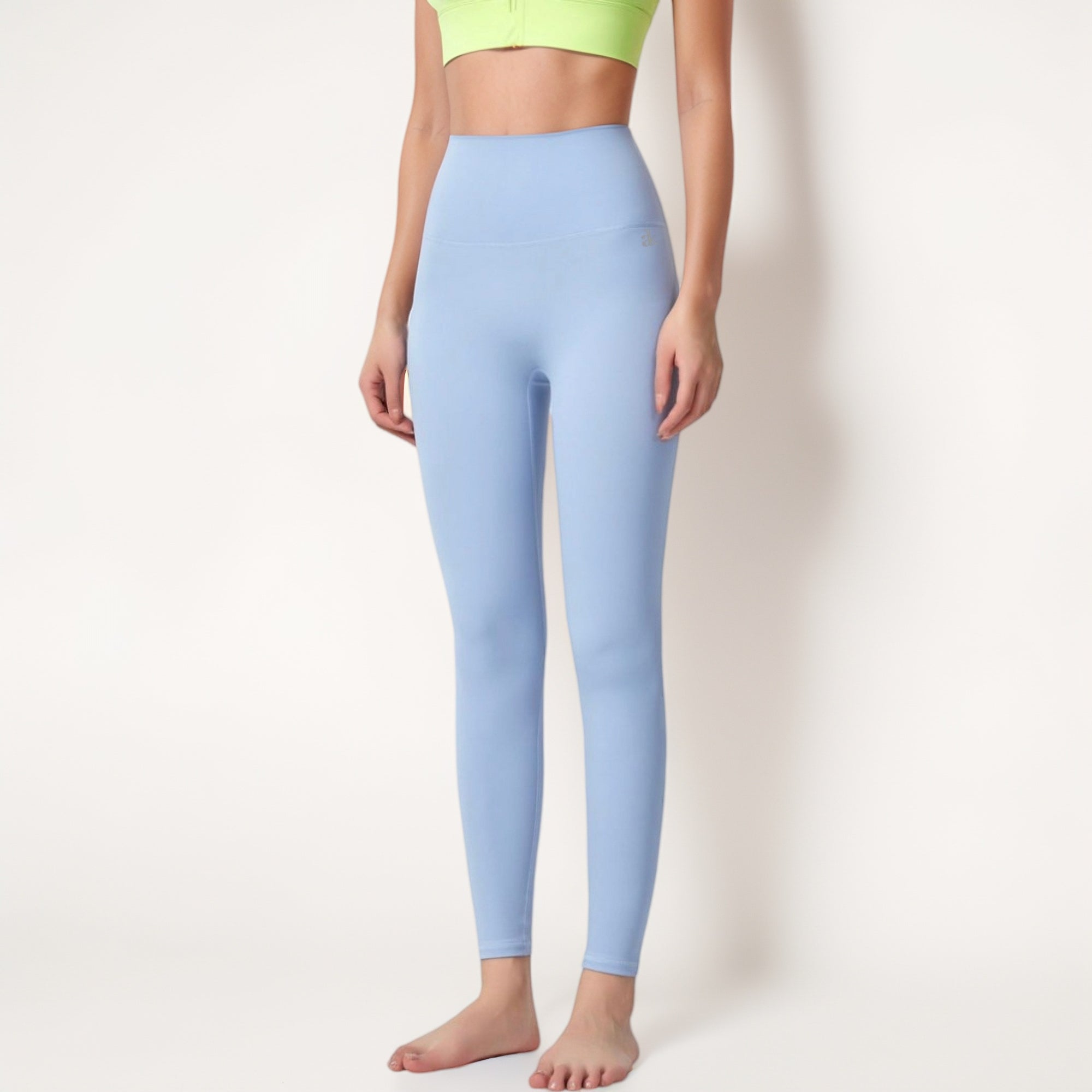 Anna-Kaci Women's Seamless Full-Length Leggings with High Waistband for Streamlined Comfort and Everyday Stretch Fit
