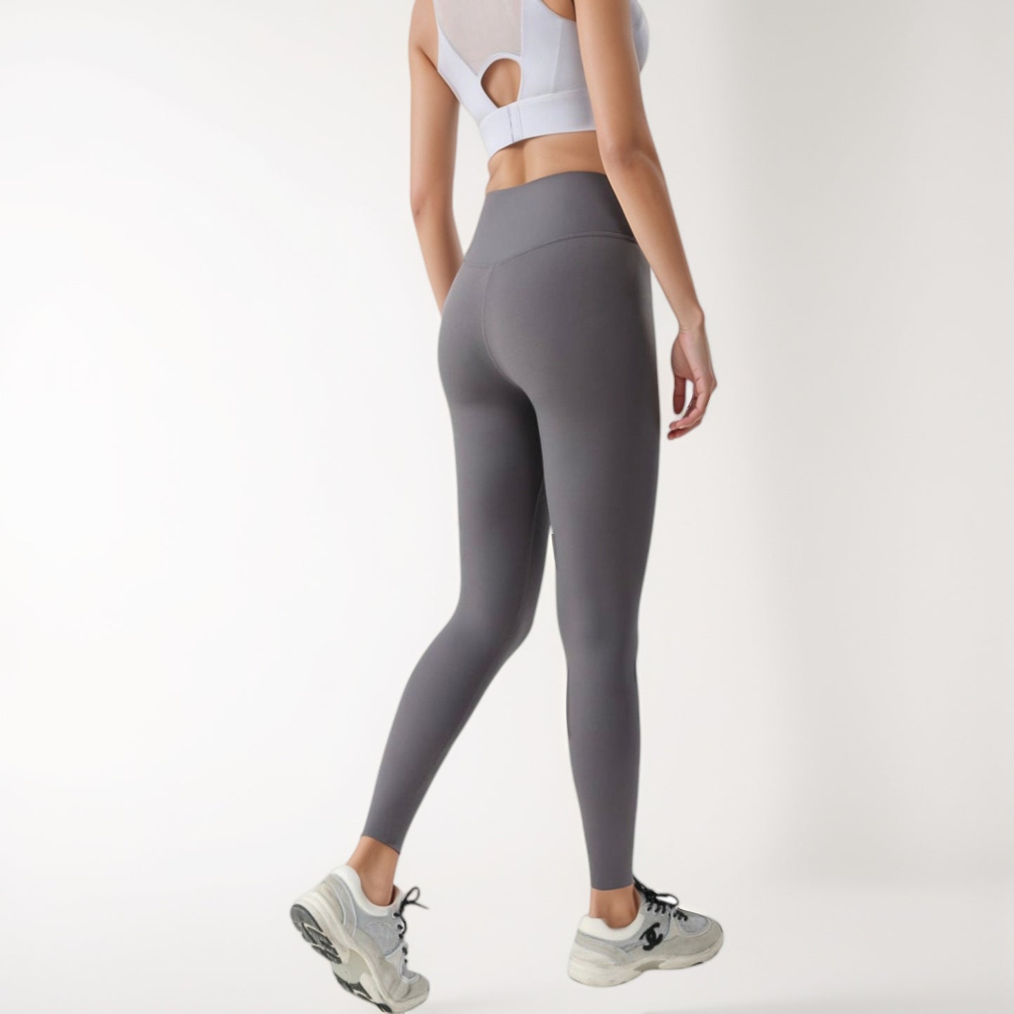 Anna-Kaci Women's Seamless High Waist Leggings with Compression Fit and Ultra-Smooth Second Skin Feel