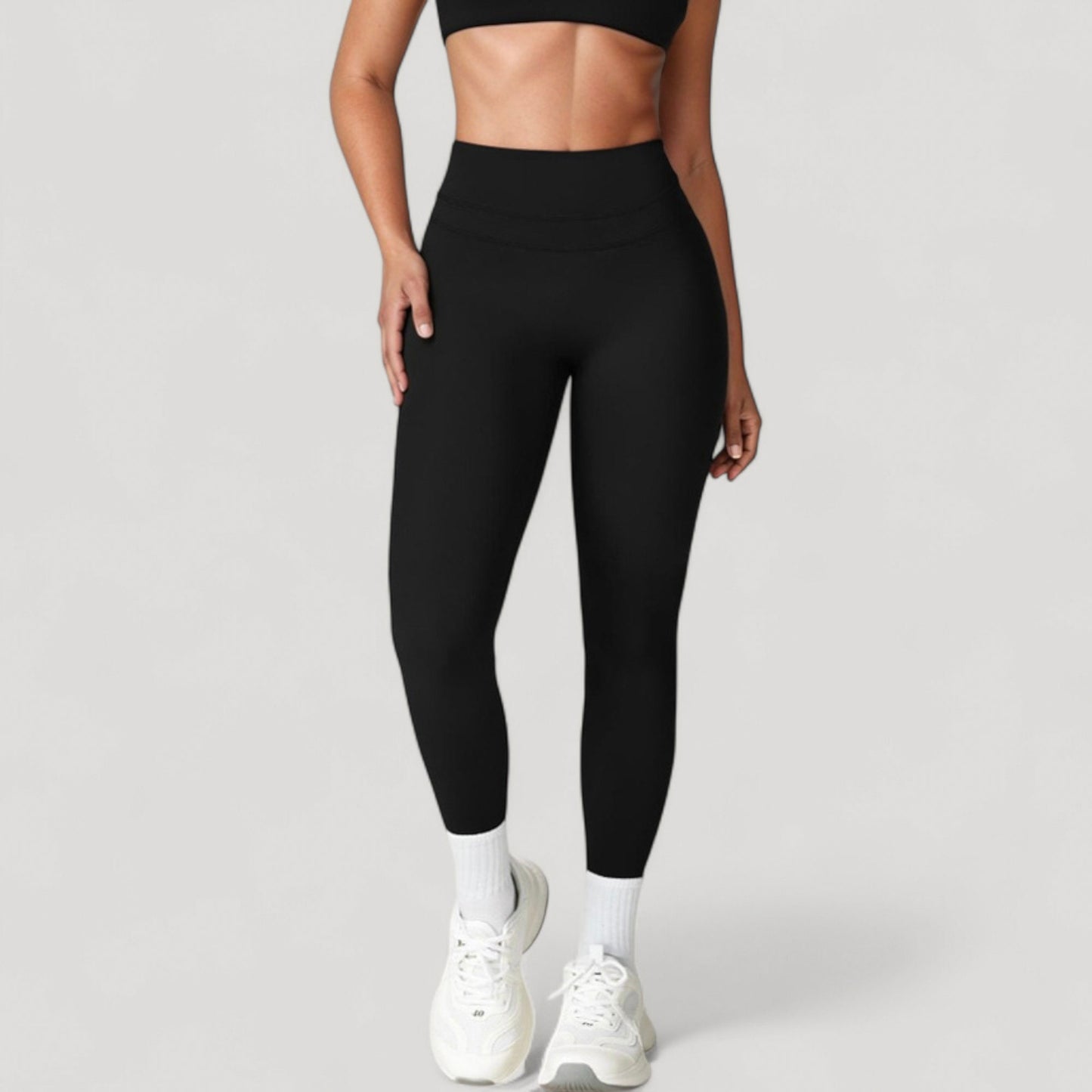 Anna-Kaci Women's High Waist Full Length Seamless Compression Leggings for Active and Casual Wear
