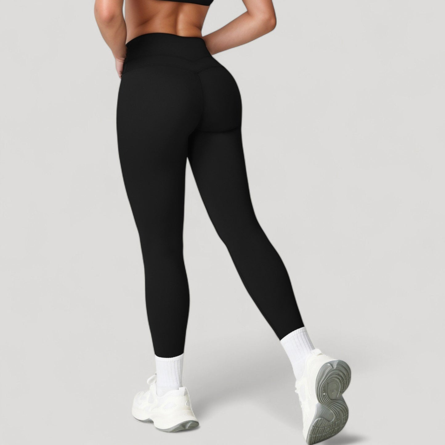 Anna-Kaci Women's High Waist Full Length Seamless Compression Leggings for Active and Casual Wear
