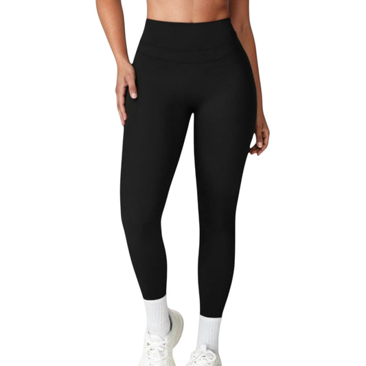 Anna-Kaci Women's High Waist Full Length Seamless Compression Leggings for Active and Casual Wear