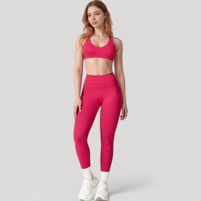 Anna-Kaci Women's High Waist Full Length Seamless Compression Leggings for Active and Casual Wear