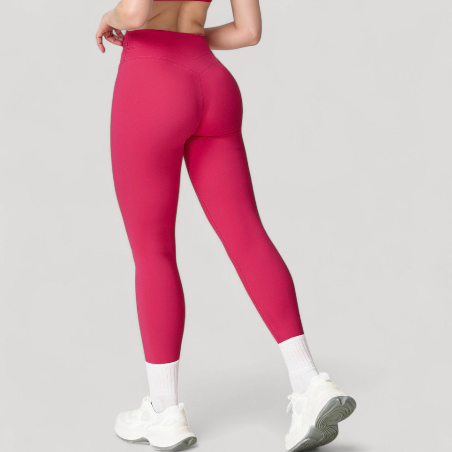 Anna-Kaci Women's High Waist Full Length Seamless Compression Leggings for Active and Casual Wear