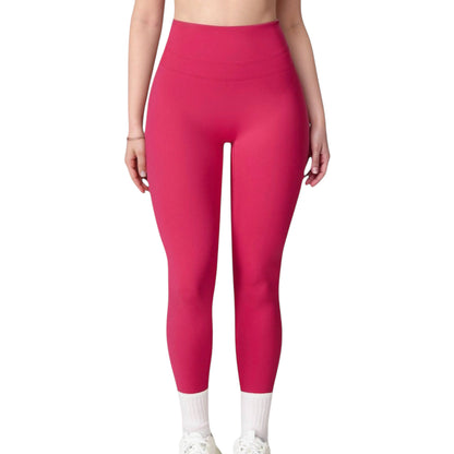 Anna-Kaci Women's High Waist Full Length Seamless Compression Leggings for Active and Casual Wear