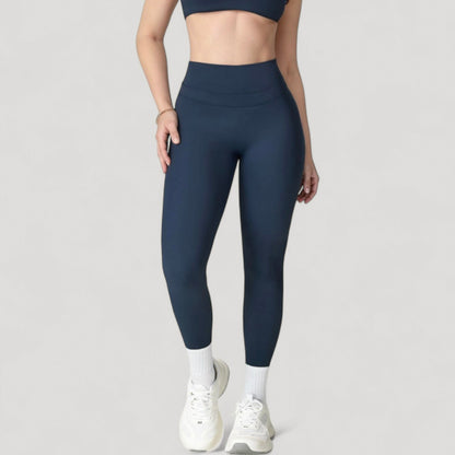 Anna-Kaci Women's High Waist Full Length Seamless Compression Leggings for Active and Casual Wear
